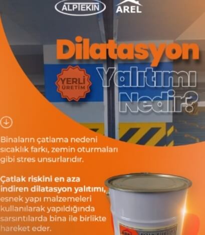 Dilatasyon Yalıtımı Nedir? Yapılarda Çatlak Riskini Azaltan Çözümler