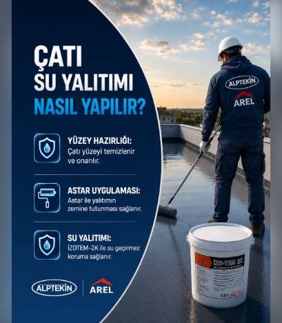 İzmir’de Çatı Su Yalıtımı Uygulaması Nasıl Yapılır?