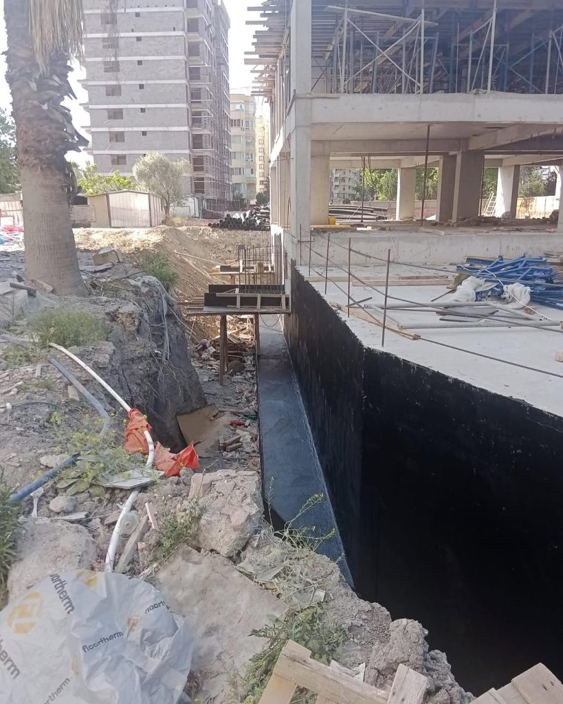 Manavkuyu Konut Temel Perde Yalıtımı