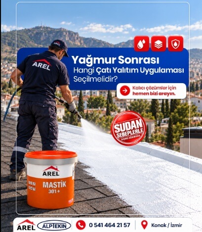 Manisa Çatı İzolasyonu: Yağmur Suyu Sızıntısına Karşı Hangi Yalıtım Sistemi Kullanılır?